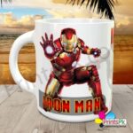 3D Iron Man Mug with Custom Picture