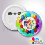 Birthday Badge with your Name Customize Badge Pin Badge Printing