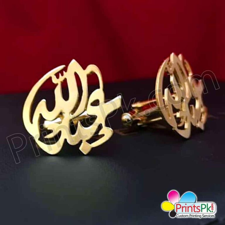 Customized Name Cufflinks Personalised Urdu Name Cufflinks