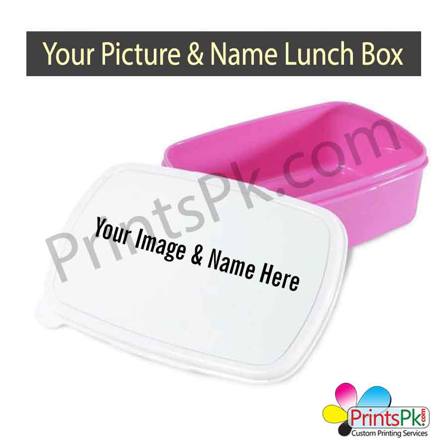 Personalized Lunch Box with Name Picture Customized online