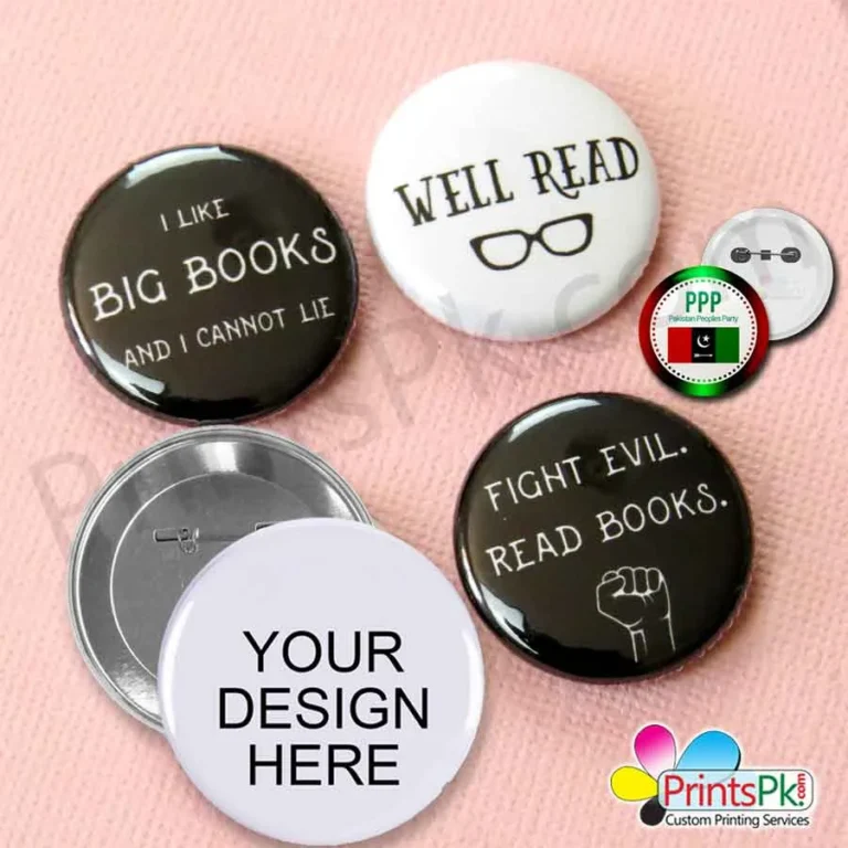 Customized Pin Badges, badge printing online, customized badges,