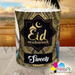 Eid Mubarak Mug with your Name & Picture Best Eid Gift