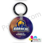 Karachi Kings Keychain PSL Cricket Team Keyring