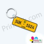 Sindh Number Plate Keychain match your keychain with your car or bike Number Plate