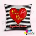 Lovers Name Pillow Together Forever Cushion Customize with two Names you & your Love Name Printed Pillow