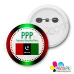 Pakistan Peoples Party Badge PPP Badge Pin Badge