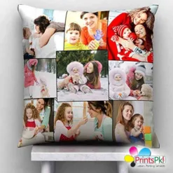 Picture Cushion Personalize Photo Pillow Silk (Satin) 16 x 16
