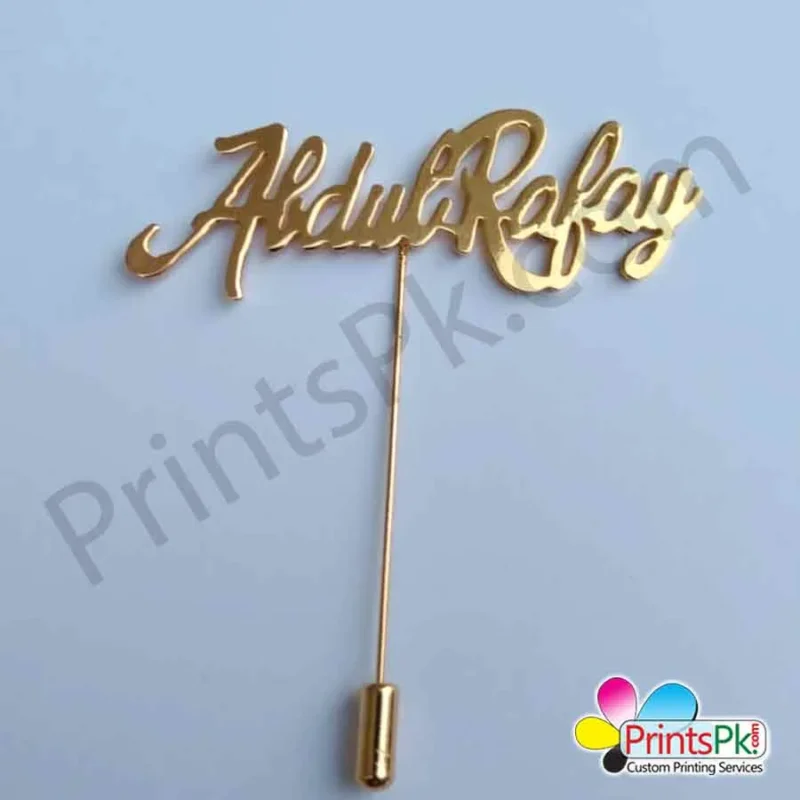 Name Lapel Pin