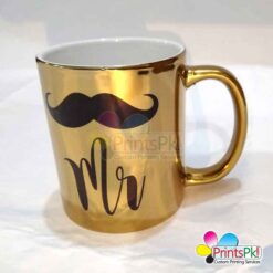 Golden Mug, Golden Electroplated,