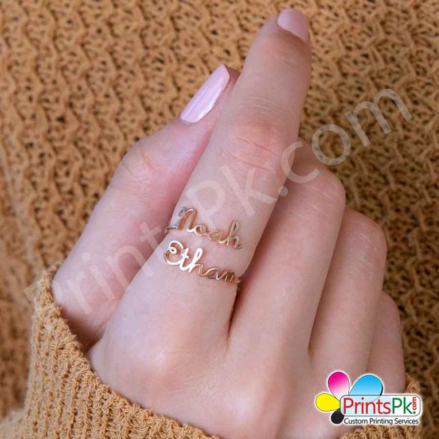 StyleLanka - Custom Personalized Name Ring