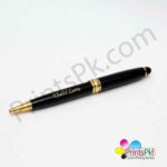 Customized Name Pen Black & Golden Pen