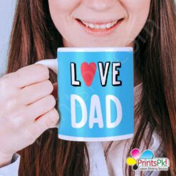 Love Dad Mug, Fathers Day