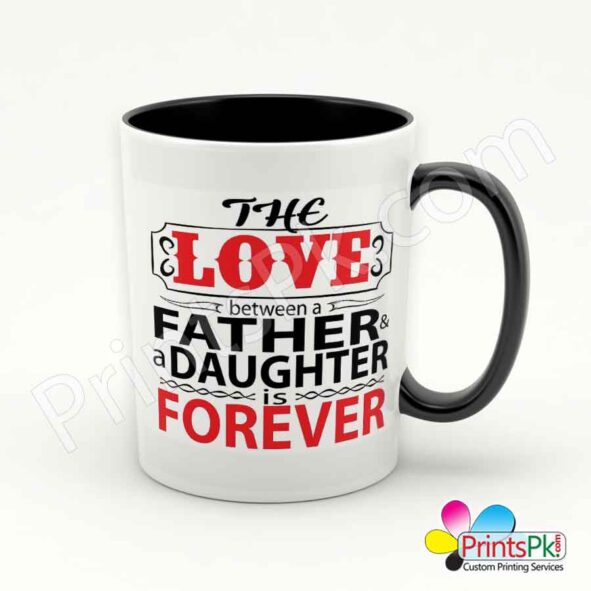 The Love Between Father and Daughter is Forever mug-2