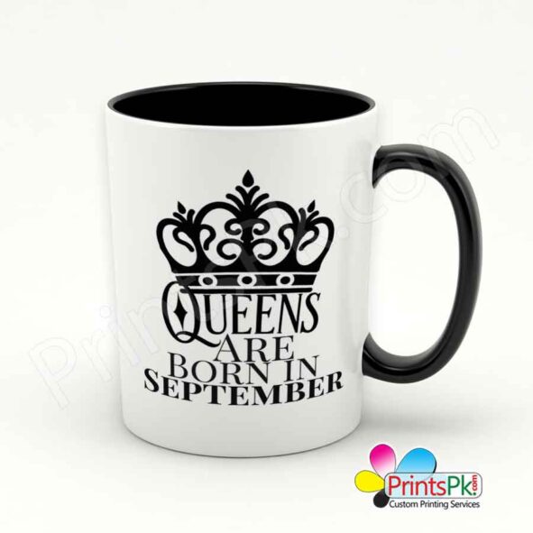 Queens are born in september Mug, Birthday Gift,