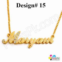 Mariyam Name locket Name chain