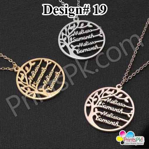 Name-Locket Tree and Name in Round