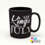 Kings are Born in July Mug