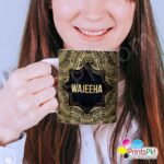 Wajeeha Name Mug