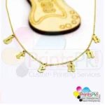 Spaced Letter Name Necklace Custom Name Jewelry