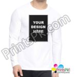 Customized T-Shirt Full Sleeve (Polyester)