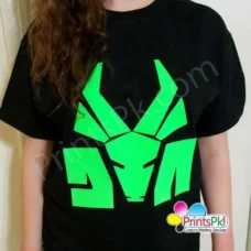 Florescent Logo on T-shirt