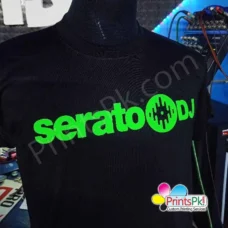 Florocent Name Printing on T-shirt