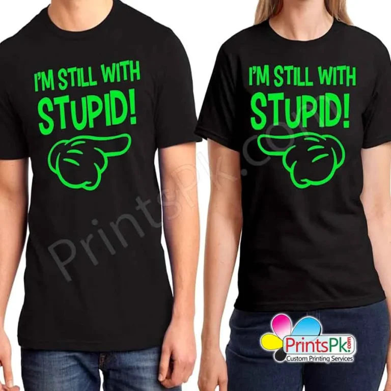 Florescent Neon Green Logo or Name T Shirt - Image 10
