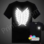 Luminous Light Reflective T Shirt