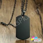 Name, Logo or Picture Engraved Tag Pendant