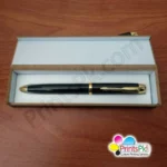 Customized Name Pen Black & Golden Pen