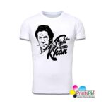 Fight Like A Khan White T-Shirt