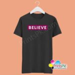 Believe Black T-Shirt