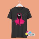 Customized Black T-Shirt Design-No 400