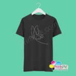Customized Black T-Shirt Design-No 50