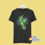 Customized Black T-Shirt Design-No 555