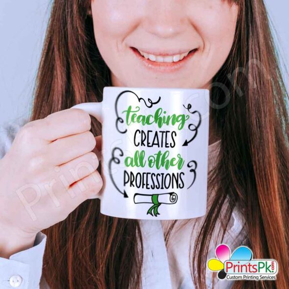 teaching greates all other professions mug,