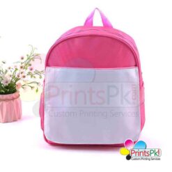 Customized Kids School Bag pink