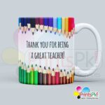 Thank you for Being a Great Teacher mug