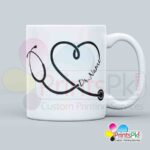 Doctor Mug with Dr. Name and Stethoscope