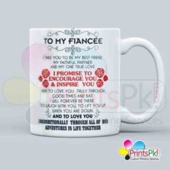 Mug for fiance, Best gift for fiance, best personalized gift