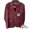 Karachi Public School Blazer - KPS Maroon Coat for boys