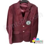 Karachi Public School Blazer - KPS Maroon Coat for boys