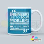 Personalized Qoute Mug for Engineers