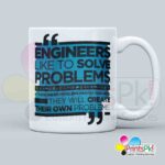 Personalized Qoute Mug for Engineers
