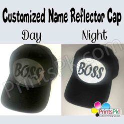 Customized name reflector cap, Magic Name Cap