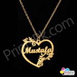 Custom Heart Chain For Girls - Best Gift For Love