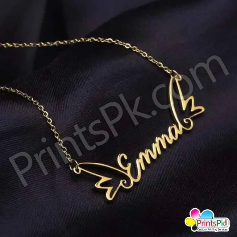 Personalized name necklace