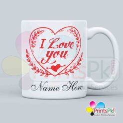 i love you mug, mug for girlfriend