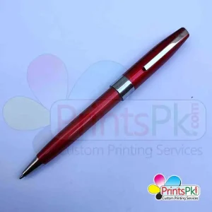 customized Metal name pen, name pen Red, metal pen