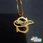 Customized Name Locket - S Name Chain